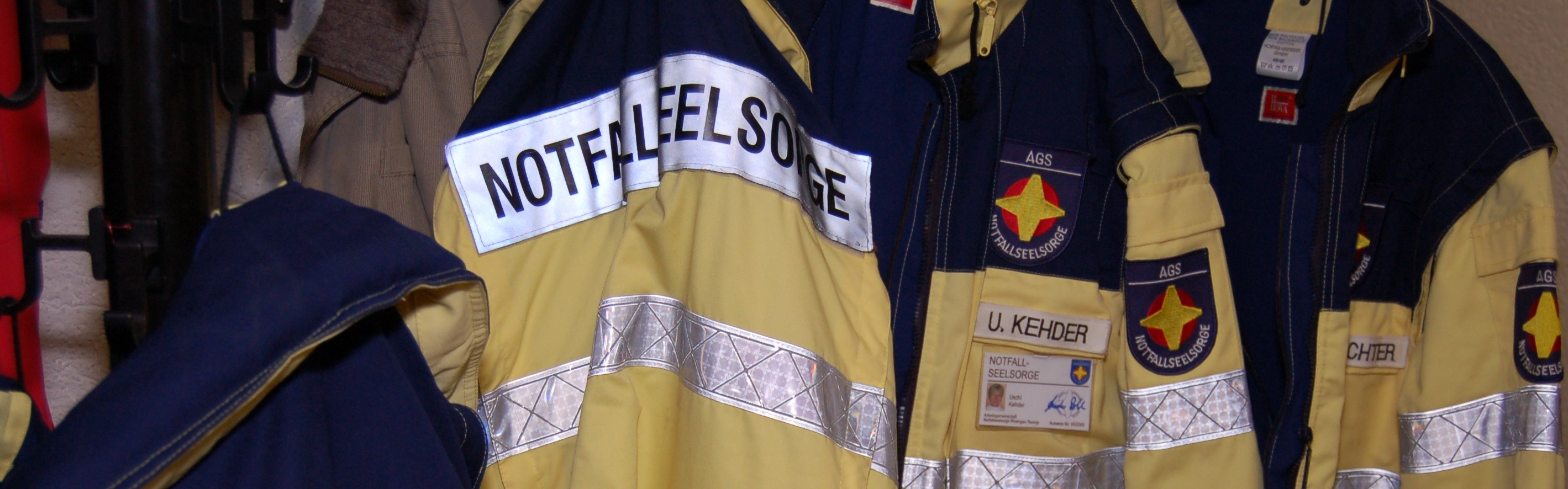 Jacken der Notfallseelsorge