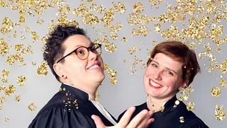 Steffi und Ellen Radtke